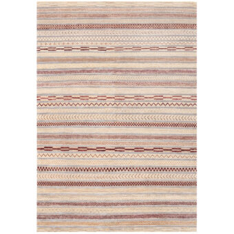 Afghan Hand-knotted Vegetable Dye Gabbeh Wool Rug (4'6 x 6'4)