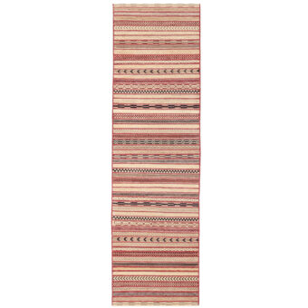 Afghan Hand-knotted Vegetable Dye Gabbeh Wool Runner (2'7 x 9'5)