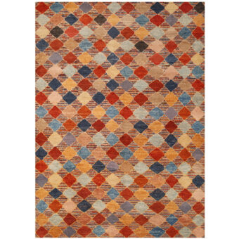 Afghan Hand-knotted Vegetable Dye Gabbeh Wool Rug (11'3 x 15'5)