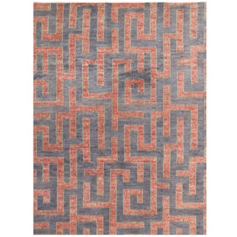 Afghan Hand-knotted Vegetable Dye Shag Gabbeh Wool Rug (10'7 x 14'1)