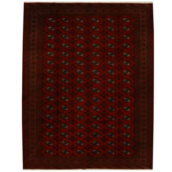 Persian Hand-knotted Turkoman Wool Rug (10'1 x 12'10)