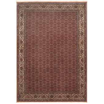 Persian Hand-knotted Bidjar Wool & Silk Rug (6'8 x 9'8)