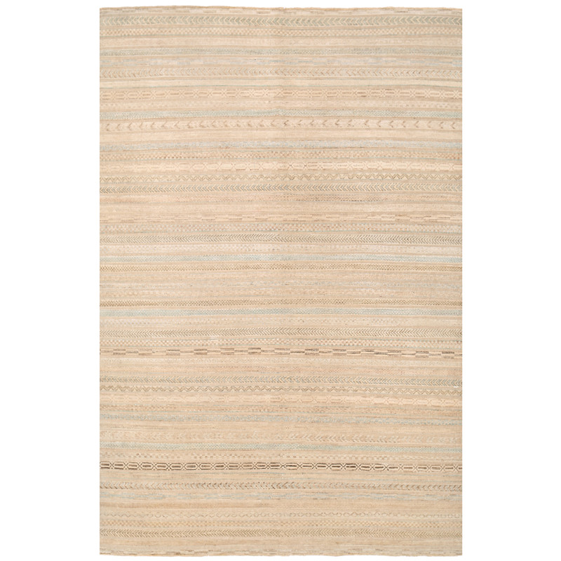 Afghan Hand-knotted Vegetable Dye Gabbeh Wool Rug (5'10 x 8'8)
