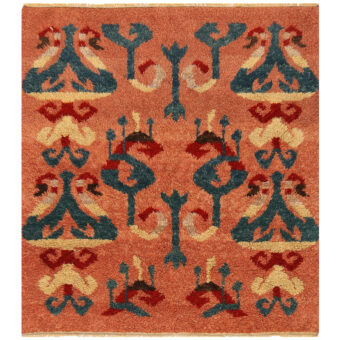 Afghan Hand-knotted Vegetable Dye Shag Gabbeh Wool Rug (5'3 x 5'10)