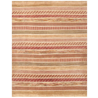 Afghan Hand-knotted Vegetable Dye Gabbeh Wool Rug (5' x 5'4)