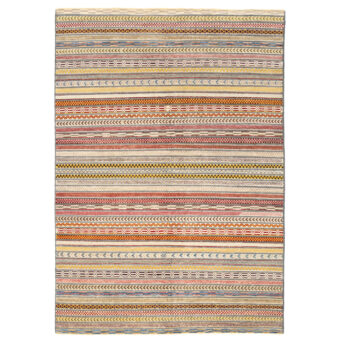 Afghan Hand-knotted Vegetable Dye Gabbeh Wool Rug (6'2 x 8'9)
