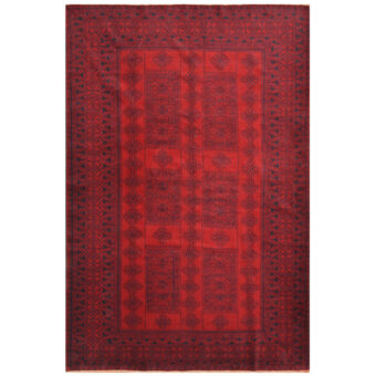 Afghan Hand-knotted Balouchi Wool Rug (6'4 x 9'6)