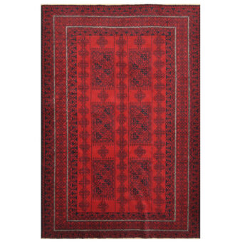 Afghan Hand-knotted Balouchi Wool Rug (6'2 x 9'3)