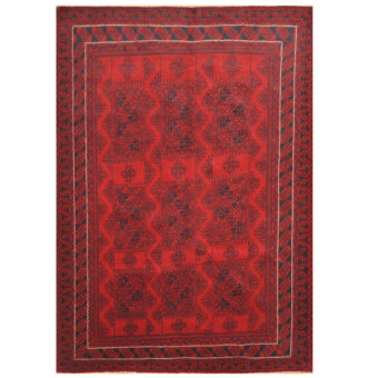 Afghan Hand-knotted Balouchi Wool Rug (6'6 x 9'1)