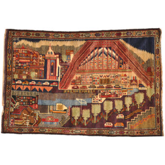Afghan Hand-knotted Balouchi Wool Rug (2'9 x 4'3)