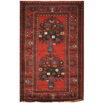Afghan Hand-knotted Balouchi Wool Rug (3' x 5')