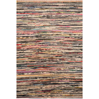 Indo Hand-woven Wool Kilim (4' x 6')