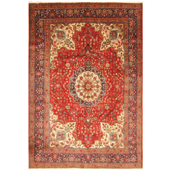 Persian Hand-knotted Tabriz Wool Rug (8'3 x 11'10)