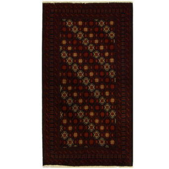 persian Hand-knotted Tribal Balouchi Wool Rug (3'1 x 5'6)