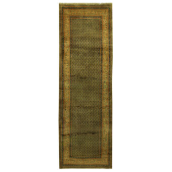 Persian Hand-knotted Tribal Hamadan Wool Runner (3'7 x 10'8)