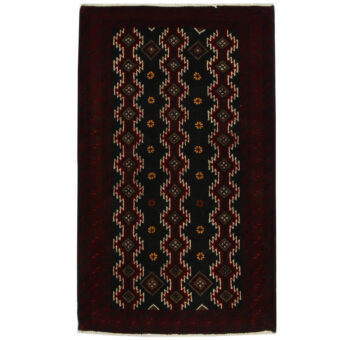 Persian Hand-knotted Tribal Balouchi Wool Runner (3'5 x 5'9)
