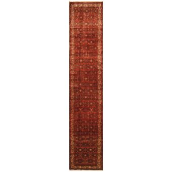 Persian Hand-knotted Tribal Hamadan Wool Runner (2'5 x 12'8)