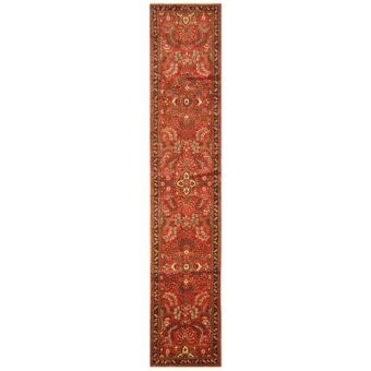 Persian Hand-knotted Tribal Hamadan Wool Runner (2'8 x 13'8)