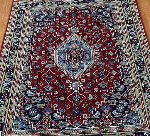 Indo Hand-knotted Bidjar Wool Rug (4'7 x 6'7) - Image 2