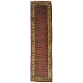 Indo Hand-knotted Mir Wool Runner (2'8 x 10')