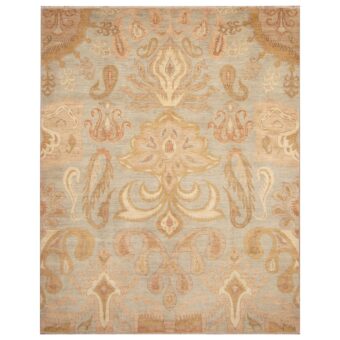 Indo Hand-knotted Ikat Wool Rug (8' x 10')