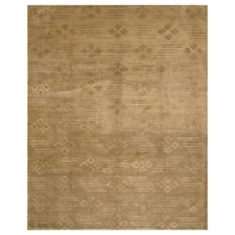 Indo Hand-knotted Tibetan Wool Rug (8' x 10')