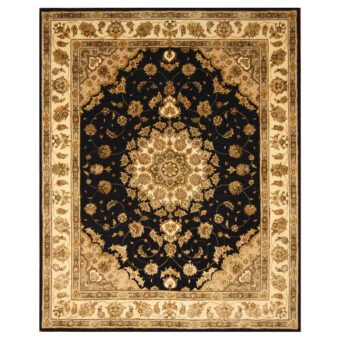 Indo Hand-tufted Tabriz Wool & Silk Rug (8' x 10')