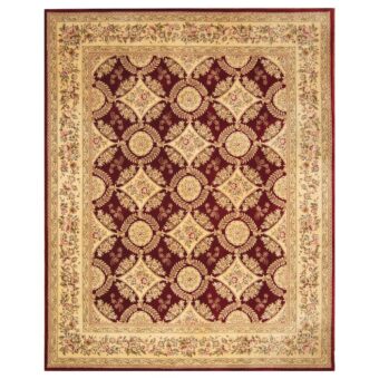 Indo Hand-tufted Tabriz Wool & Silk Rug (8' x 10')