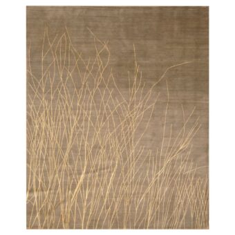 Indo Hand-knotted Tibetan Wool Rug (8' x 10')