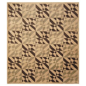 Indo Hand-knotted Tibetan Wool Rug (8' x 10')