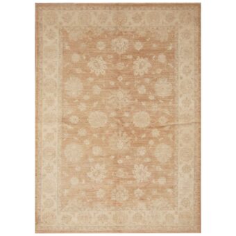 Afghan Hand-knotted Vegetable Dye Oushak Wool Rug (5'6 x 6'6)