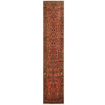 Persian Hand-knotted Malayer Wool Runner (3'3 x 16'6)