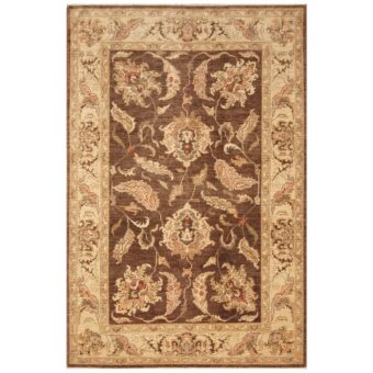 Afghan Hand-knotted Vegetable Dye Oushak Wool Rug (6'3 x 9'3)