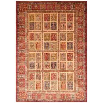 Afghan Hand-knotted Super Kazak Wool Rug (6' x 8'8)