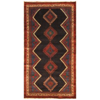 Persian Hand-knotted Nahavand Wool Rug (5'1 x 9'5)