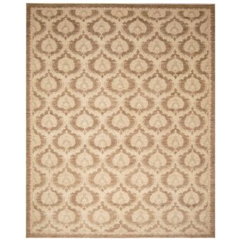 Afghan Hand-knotted Vegetable Dye Khotan Wool Rug (8'10 x 11'3)
