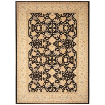 Afghan Hand-knotted Vegetable Dye Khotan Wool Rug (9' x 12'7)