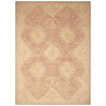 Afghan Hand-knotted Vegetable Dye Khotan Silk Rug (8'10 x 12'3)