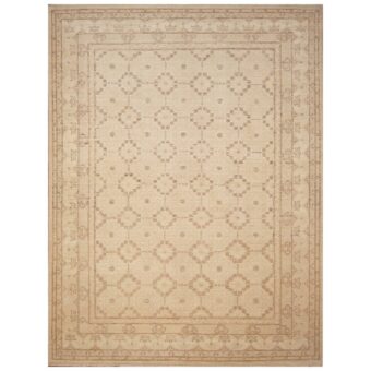 Afghan Hand-knotted Vegetable Dye Khotan Wool Rug (9'2 x 11'9)