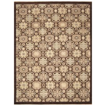 Afghan Hand-knotted Vegetable Dye Khotan Wool Rug (8'8 x 11'7)
