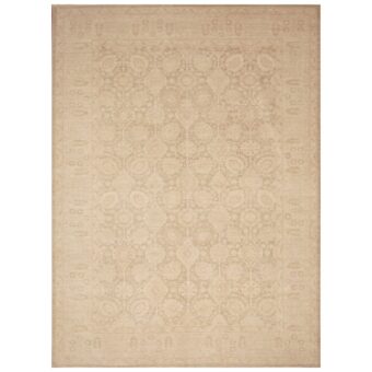 Afghan Hand-knotted Vegetable Dye Khotan Wool Rug (8'2 x 11'2)
