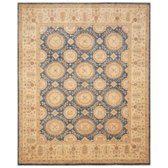 Afghan Hand-knotted Khotan Wool Rug (8' x 9'9)