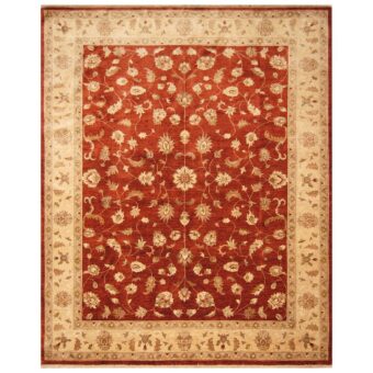 Afghan Hand-knotted Oushak Wool Rug (8' x 10')