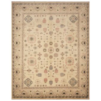Afghan Hand-knotted Khotan Wool Rug (8' x 10')