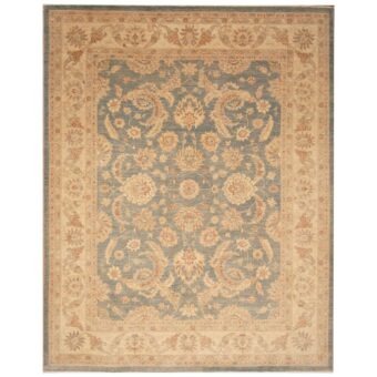 Afghan Hand-knotted Vegetable Dye Oushak Wool Rug (8' x 10')