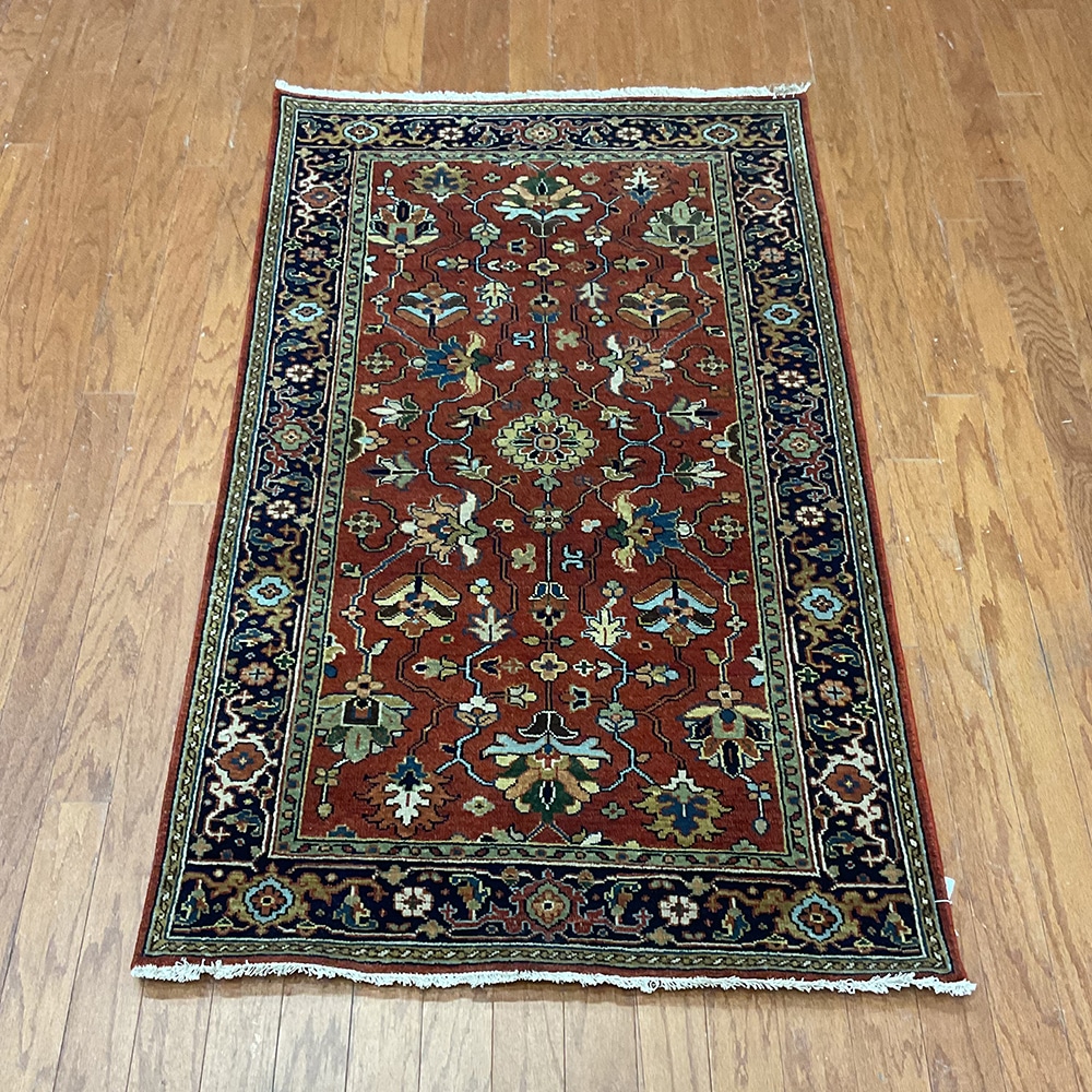 HERAT ORIENTAL Hand-knotted Indo Serapi Wool Rug (3' x 5')