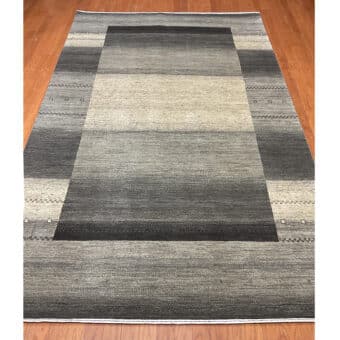 HERAT ORIENTAL Hand-knotted Indo Gabbeh Wool Rug (6' x 9'7)