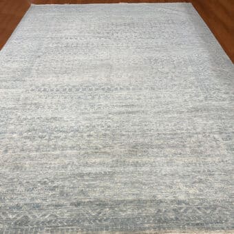 Indo Hand-knotted Mamluk Wool Rug (9'10 x 14'3)