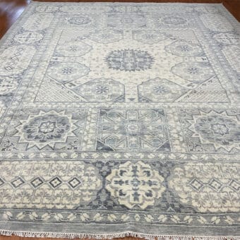Indo Hand-knotted Mamluk Wool Rug (12' x 15')