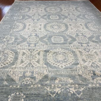 Indo Hand-knotted Mamluk Wool Rug (12' x 17'9)